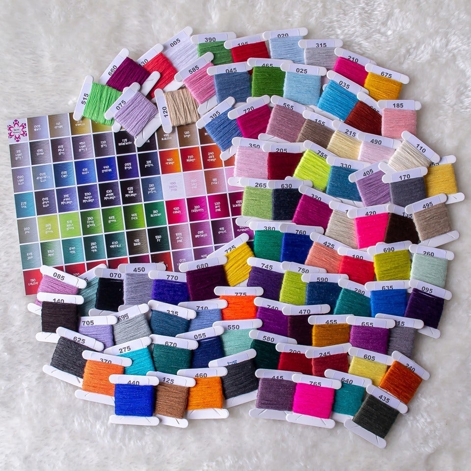 SAMPLE PACK of cotton/acrylic 60