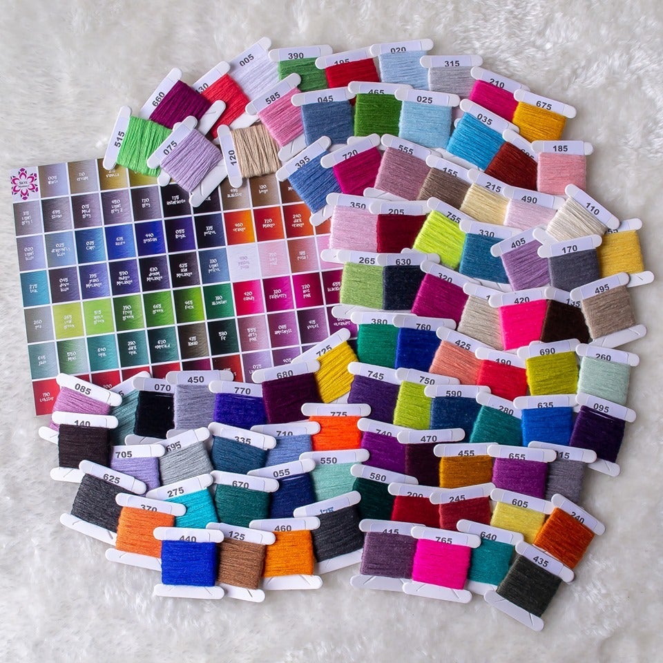 SAMPLE PACK of cotton/acrylic 50