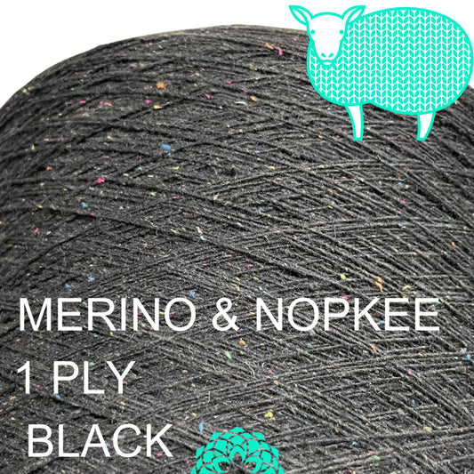 MERI-NOPKEE BLACK 1 ply